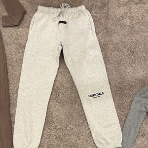 Essentials Light Gray Joggers